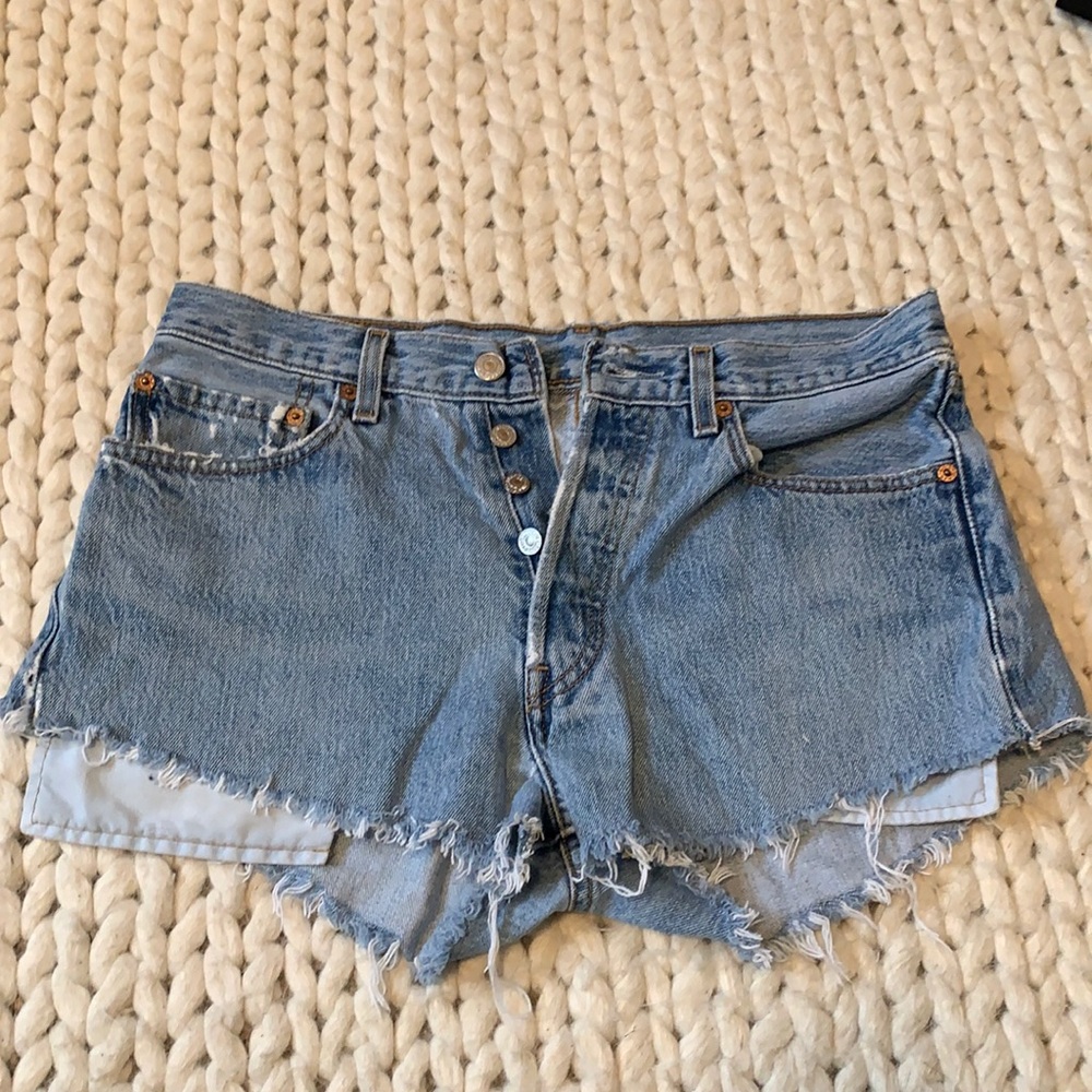 Levi’s denim shorts